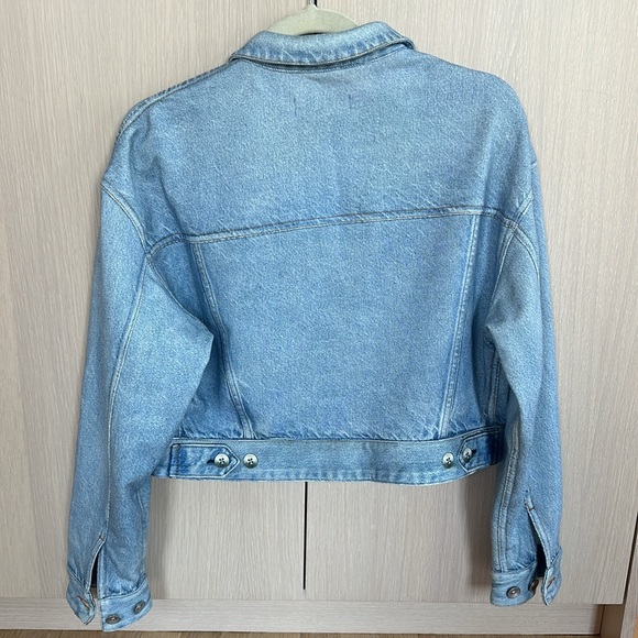 Rag & Bone Miramar Cropped Denim Jacket - Picture 4 of 9
